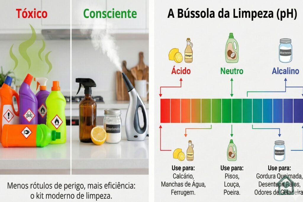 Limpeza Consciente Substituindo a Guerra Quimica por Eficiencia Seguraseu lar seu mundo