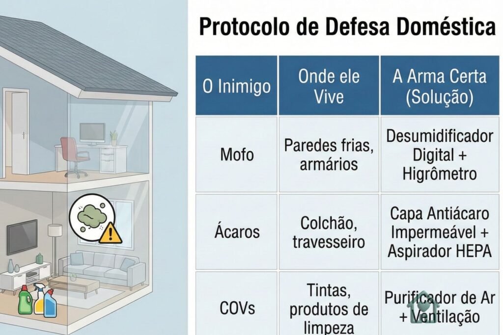 O Mapa dos Perigos Invisiveisseu lar seu mundo